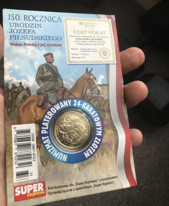 Sprzedam numizmat z serii "Wolna Polska i jej symbole".