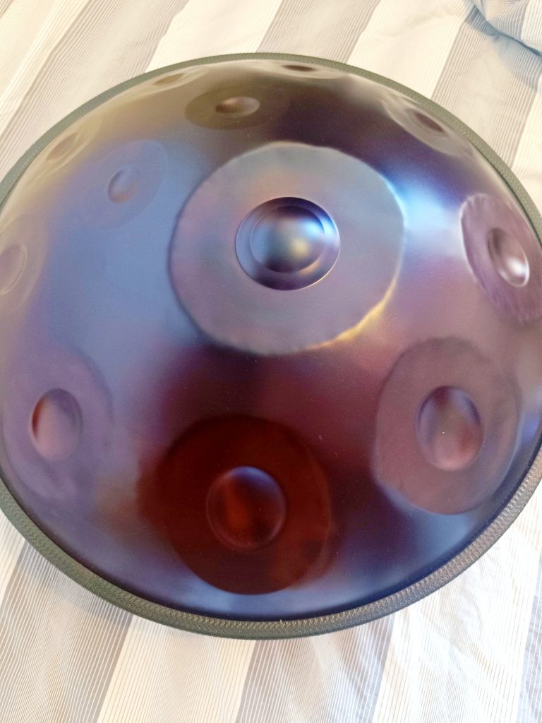 Тибетский Гонг кованый Ханг Handpan ручная работа Чаша Непал