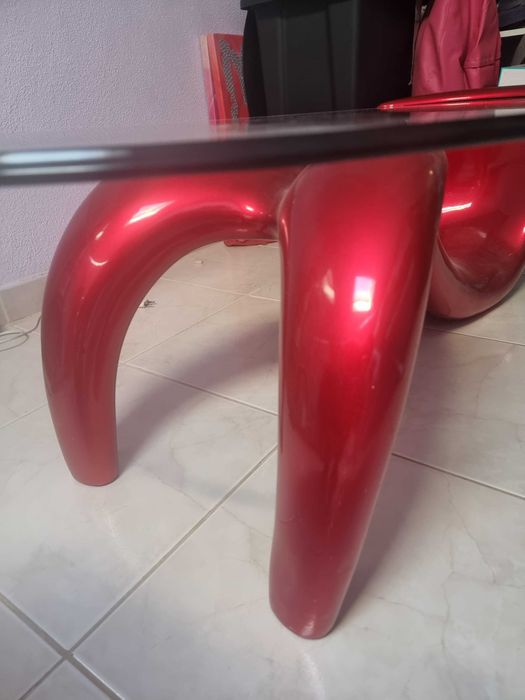 Mesa para a sala com design diferente