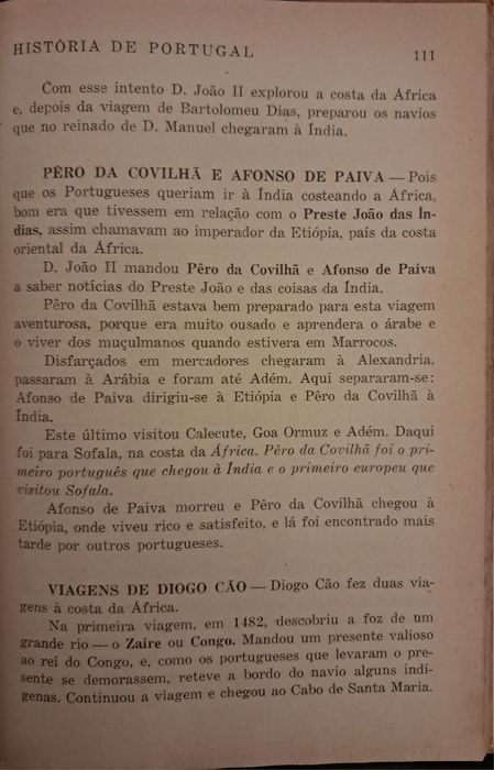 Livro escolar,História de Portugal, Prof. Janeiro Acabado. PORTES GRÁT