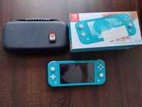 Nintendo Switch Lite + Gra + Etui + Pudełko