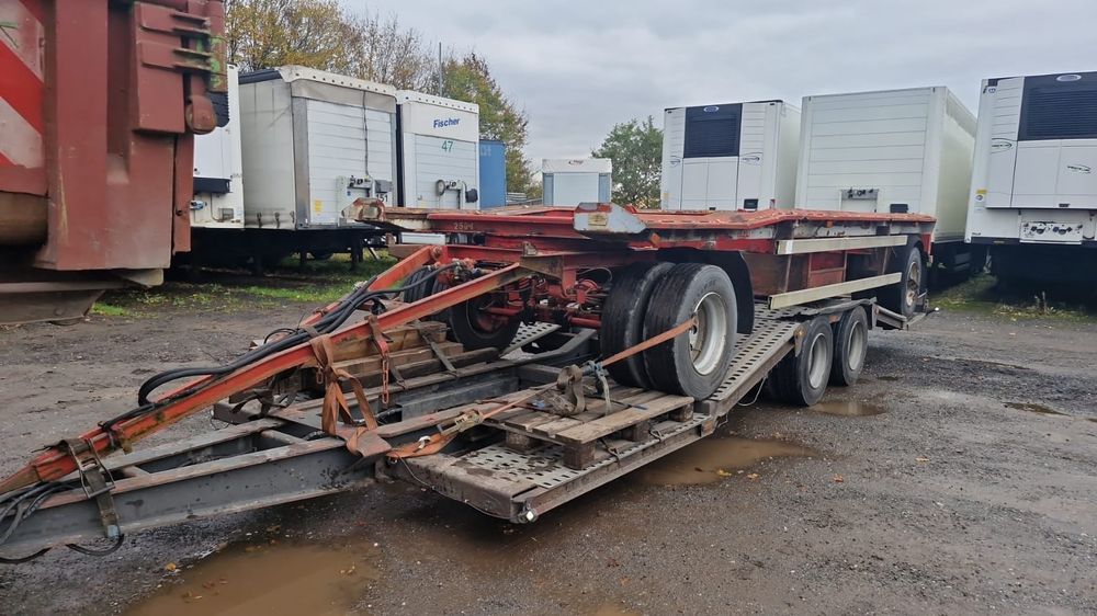 Przyczepa RESOR do hakowca GEORG Laweta rolnicza platforma podłoga