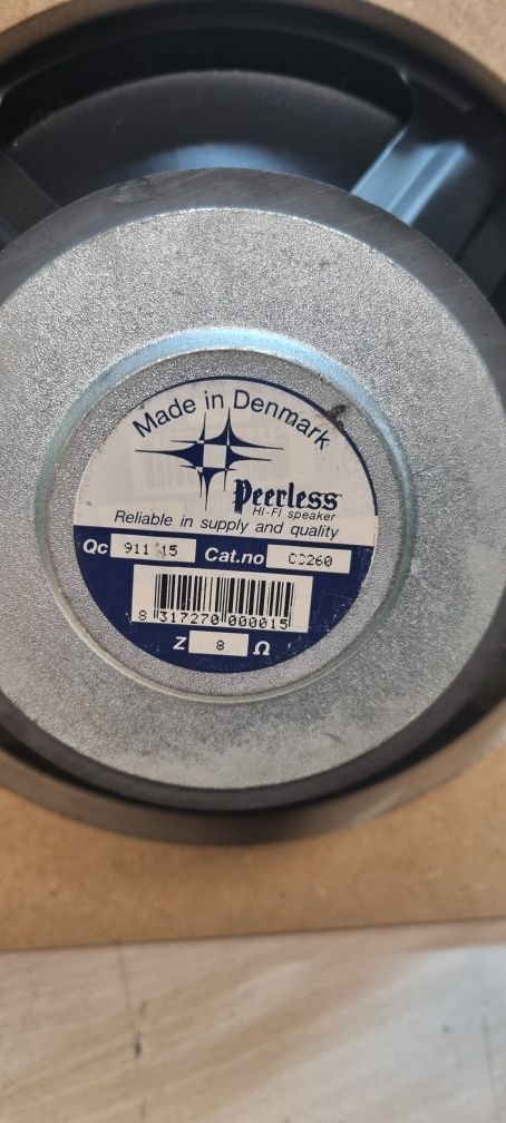 Kolumny Diy BOX KEF Peerless. 260 Watt.