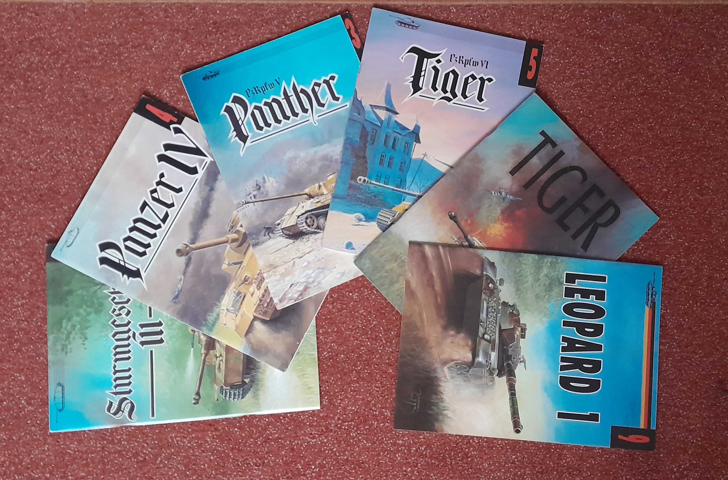 Pojazdy pancerne niemieckie WWII , monografie.