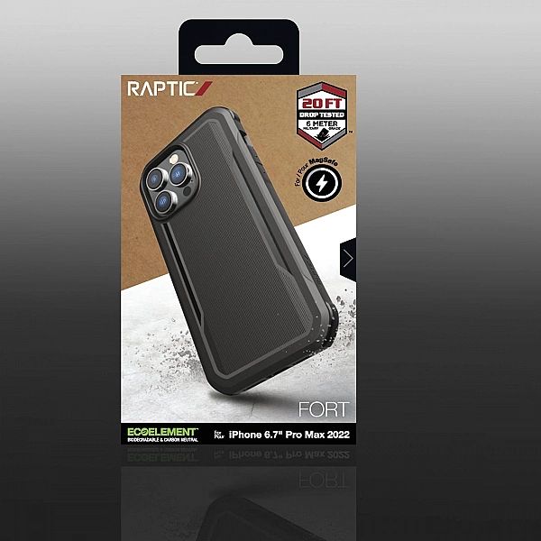 Raptic X-Doria Fort Case etui iPhone 14 Pro Max z MagSafe pancerny pok