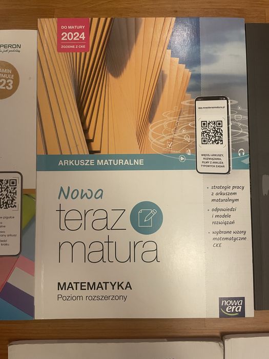 Zestaw książek matematyka rozszerzona matura 6 książek egzamin arkusze