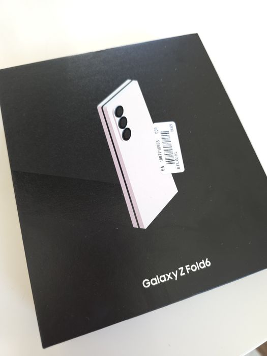 Galaxy Z Fold 6 Samusung telefon rozkładany różowy