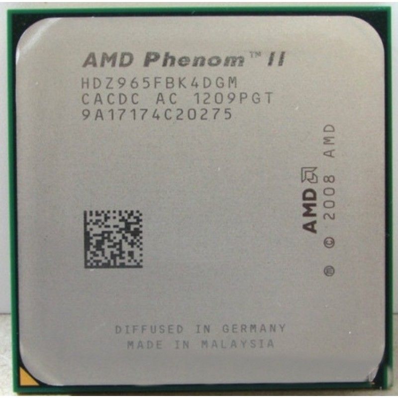 AMD Phenom ii x4 955 BE 3.2 Ггц 125W