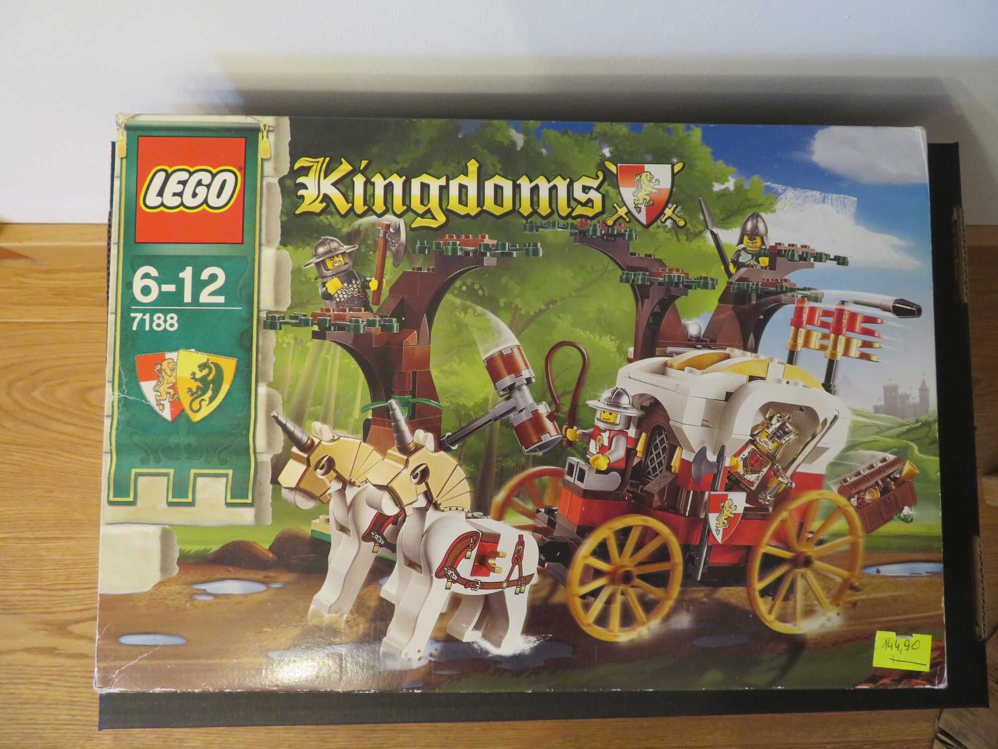 LEGO 7188 - KINGDOMS - rycerze - Zasadzka na królewską karetę
