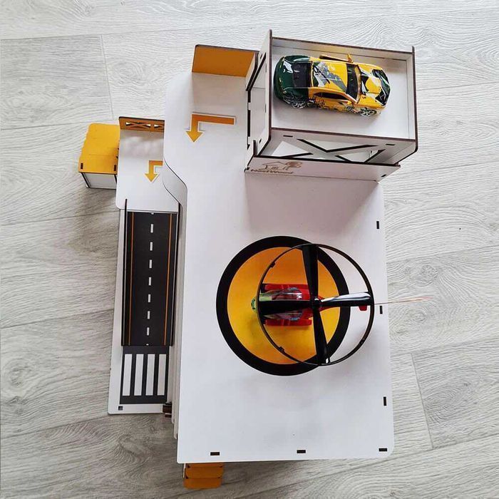 Гараж для машинок детский паркинг Парковка машинки конструктор паркінг