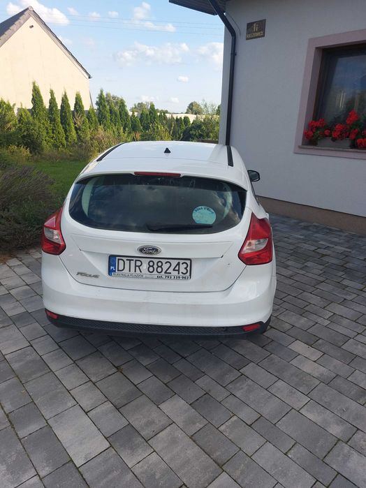 Ford Focus MK3 1.6 TDCi 95KM | 2011 | Hatchback | Biały | 208 tys. km