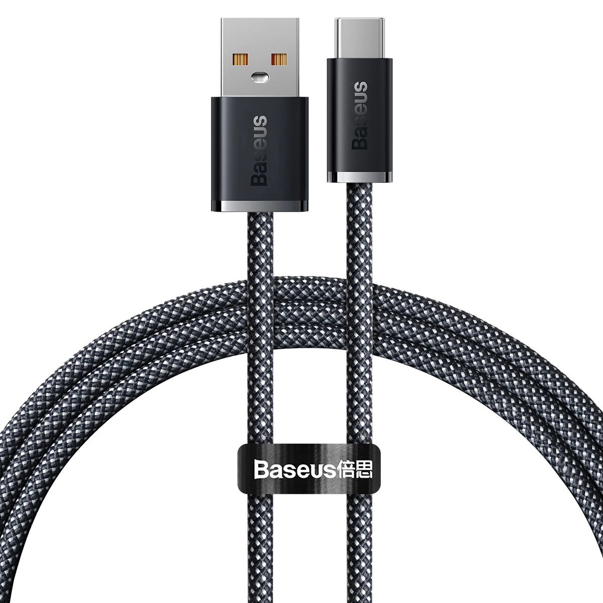 Baseus Dynamic Series Kabel Usb - Usb Typ C 100W 1M Szary (Cald000616)