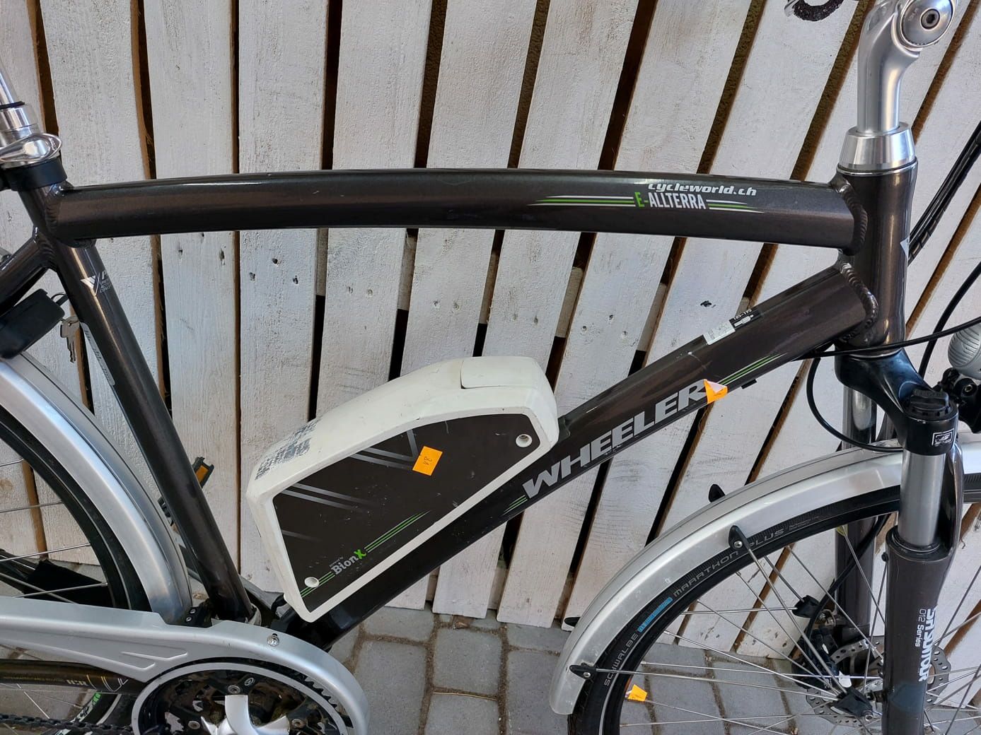 Електро велосипед бу з Європи алюмінієвий Wheeler E-Allterra 28 M81