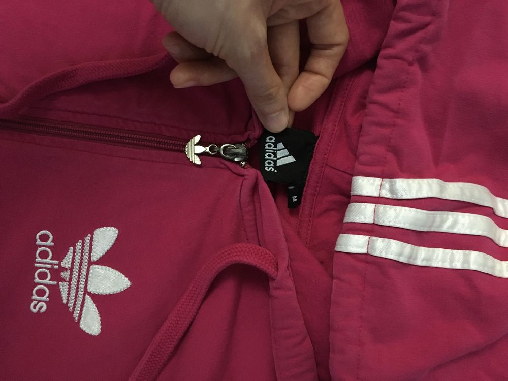 Bluza adidas rożowa M 38