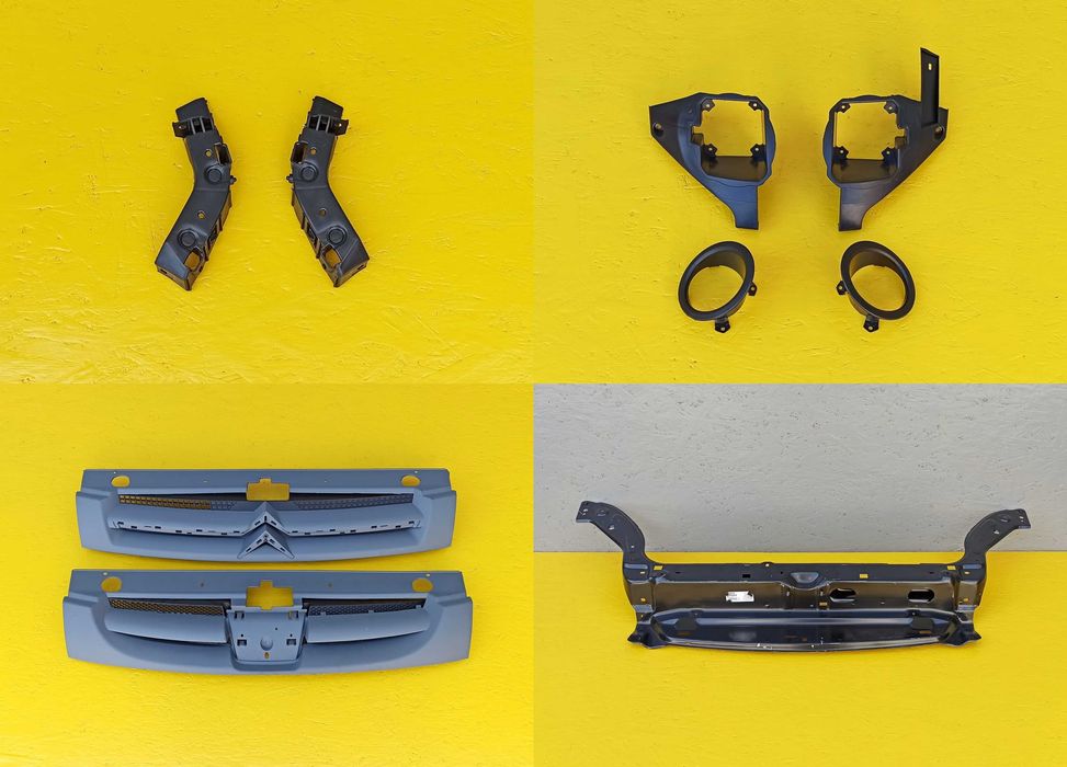 Рамка + Кронштейн для ПТФ на Citroen Berlingo Peugeot Partner 02-08р