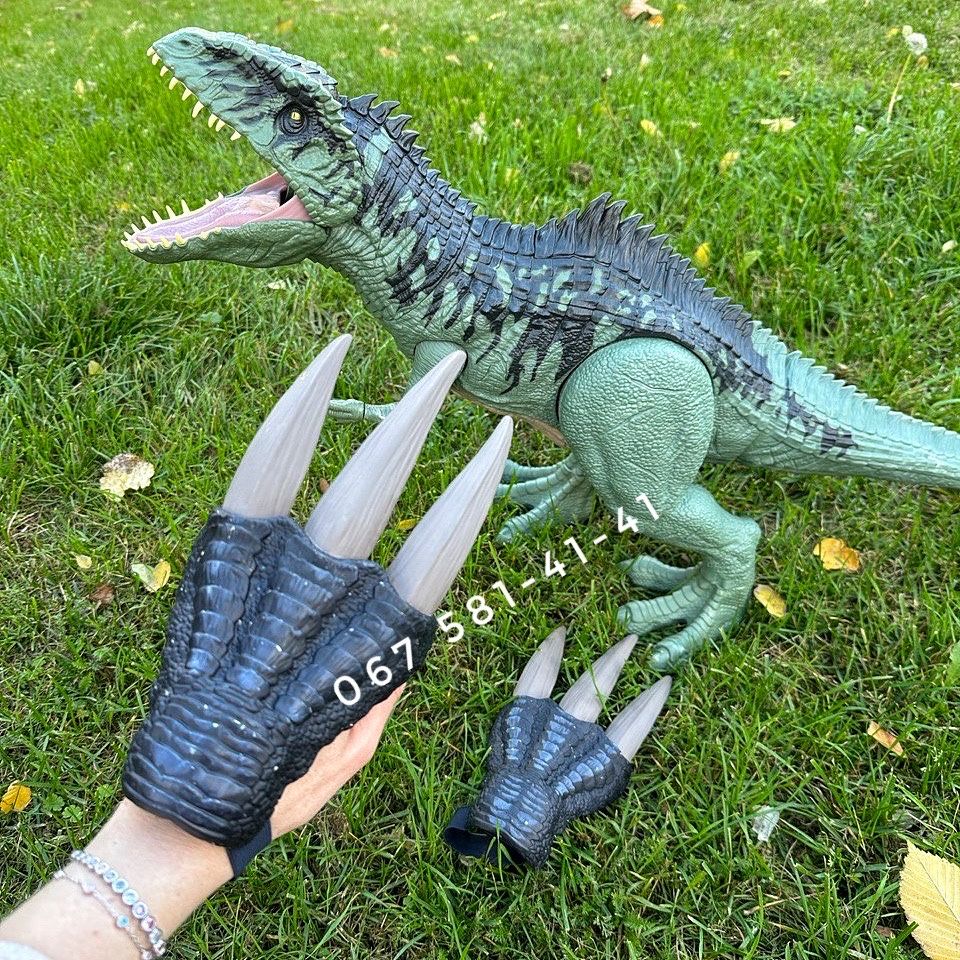 Jurassic World перчатки кігті динозавр Therizinosaurus