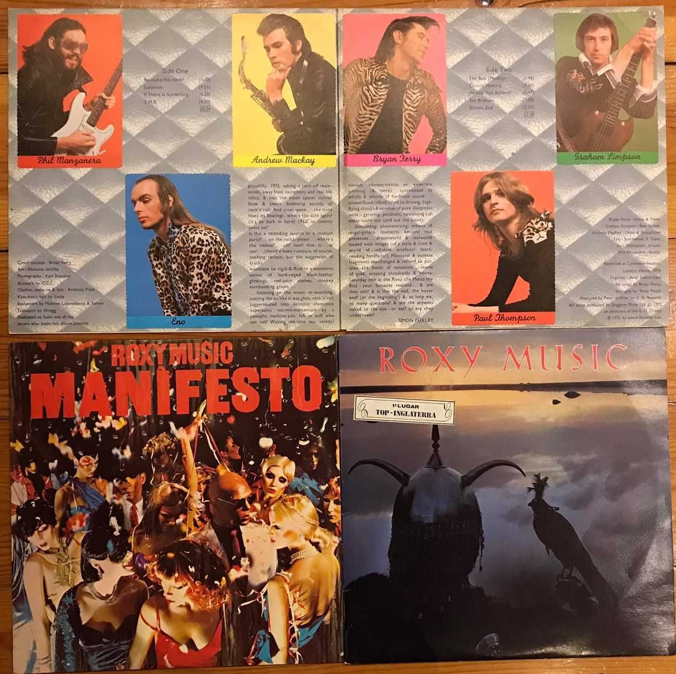 Lote Vinil - Roxy Music - 3 LPs