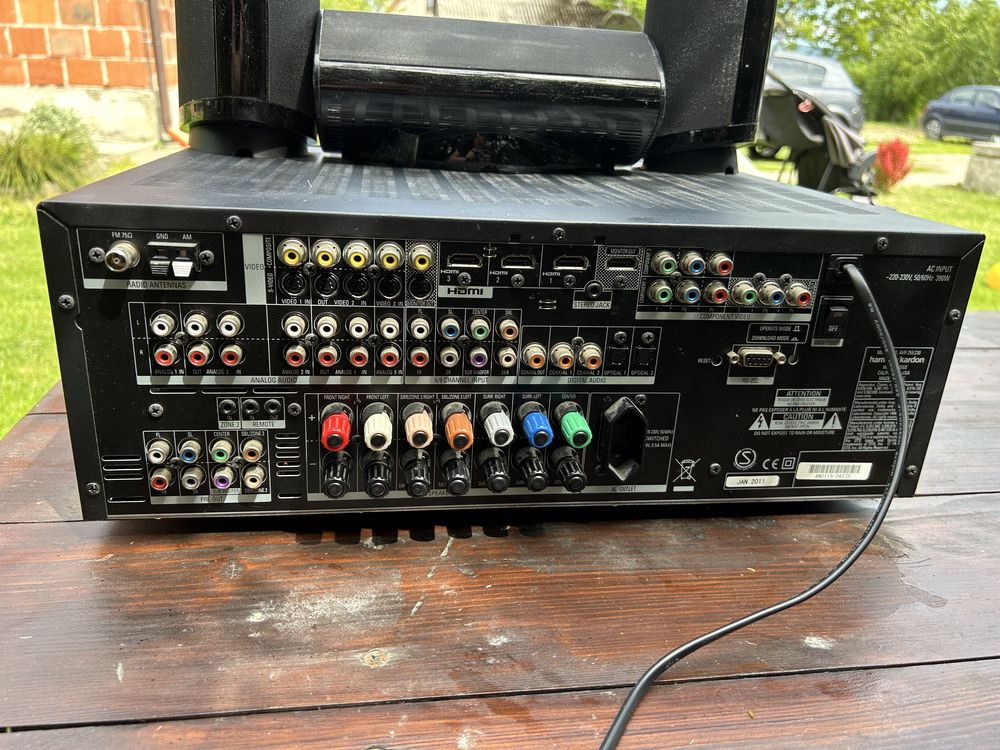 Amplituner harman kardon avr255  głośniki + antena