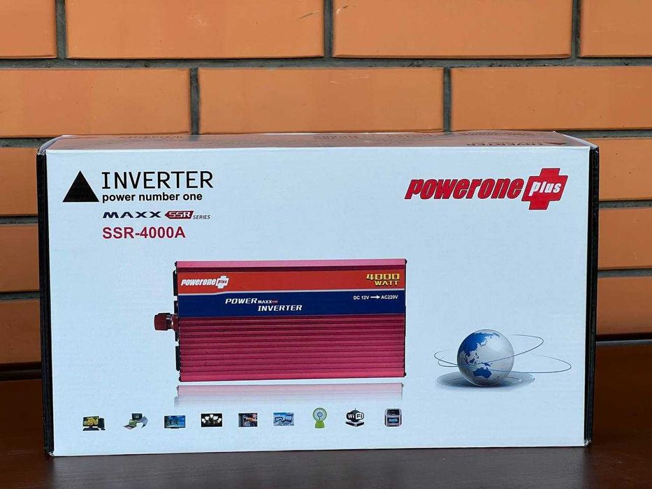 Преобразователь тока 12 В → 220 В, 4000 Вт — инвертор с плавным пуском