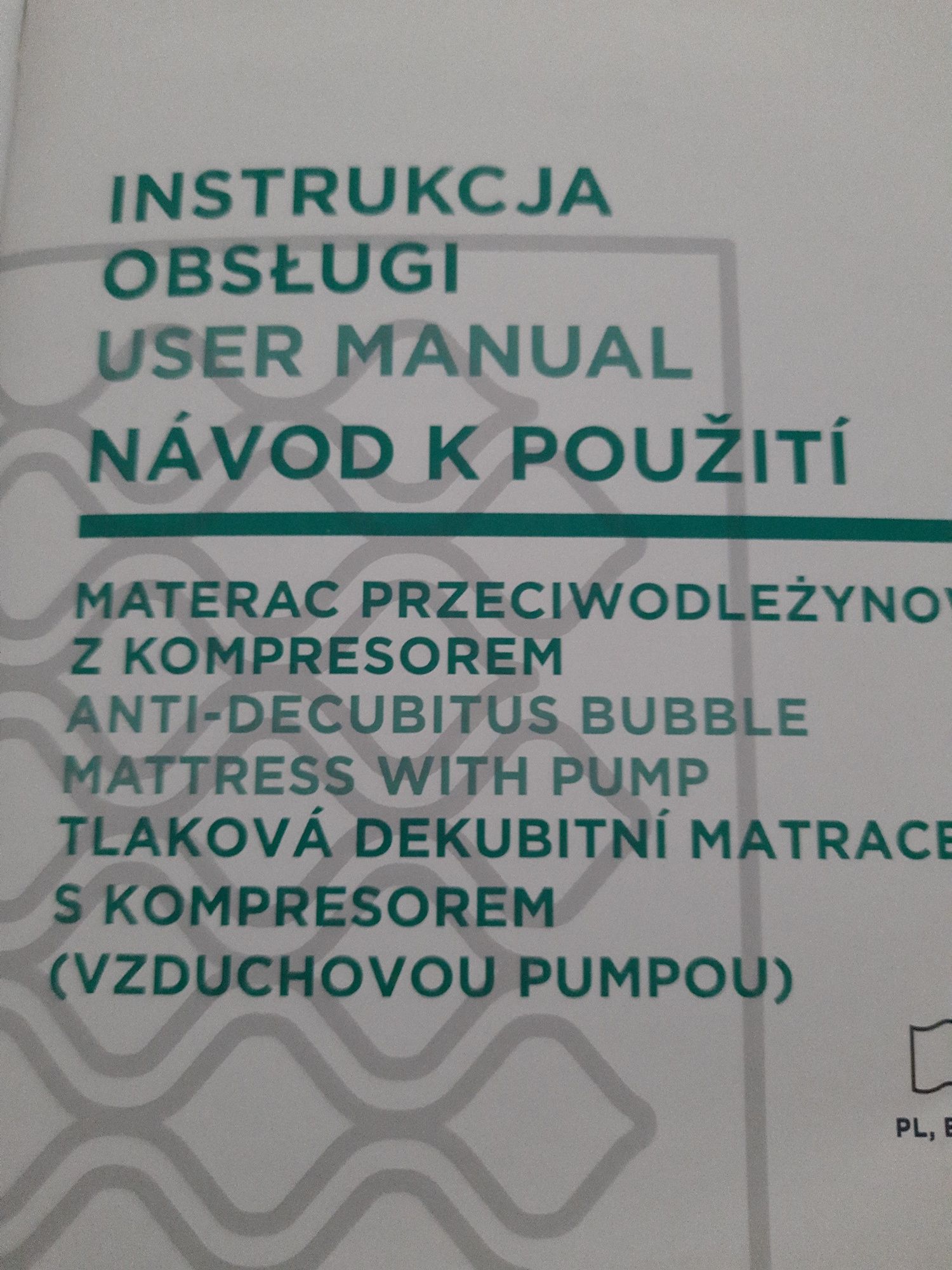 Materac  przeciwodleżynowy