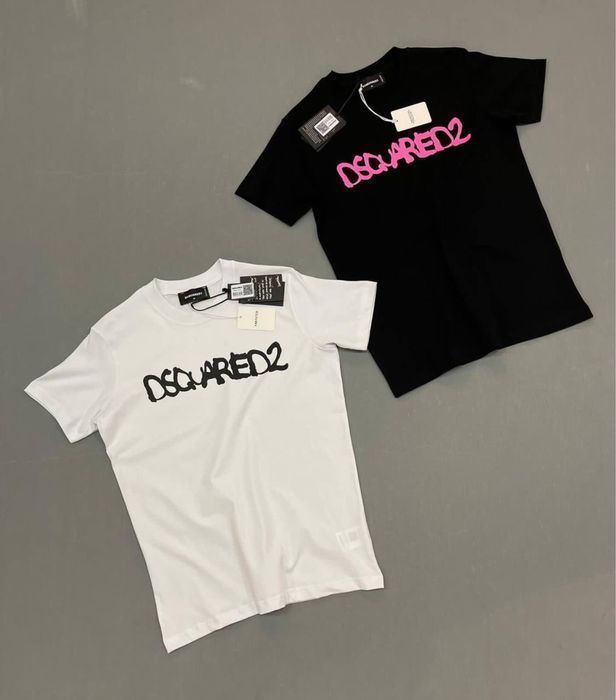 РАСПРОДАЖА! DSQUARED 2 мужская футболка унисекс женская топ