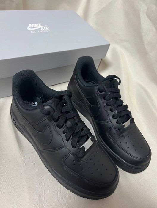 buty Espadryle Nike Air_Force_1_Low_czarny_Espadryle R.44