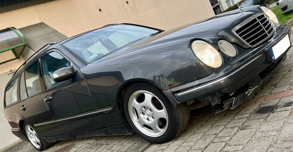 Mercedes w210 c280 M112 V6 manual Avangarde Kombi s210 xenon CZĘŚCI
