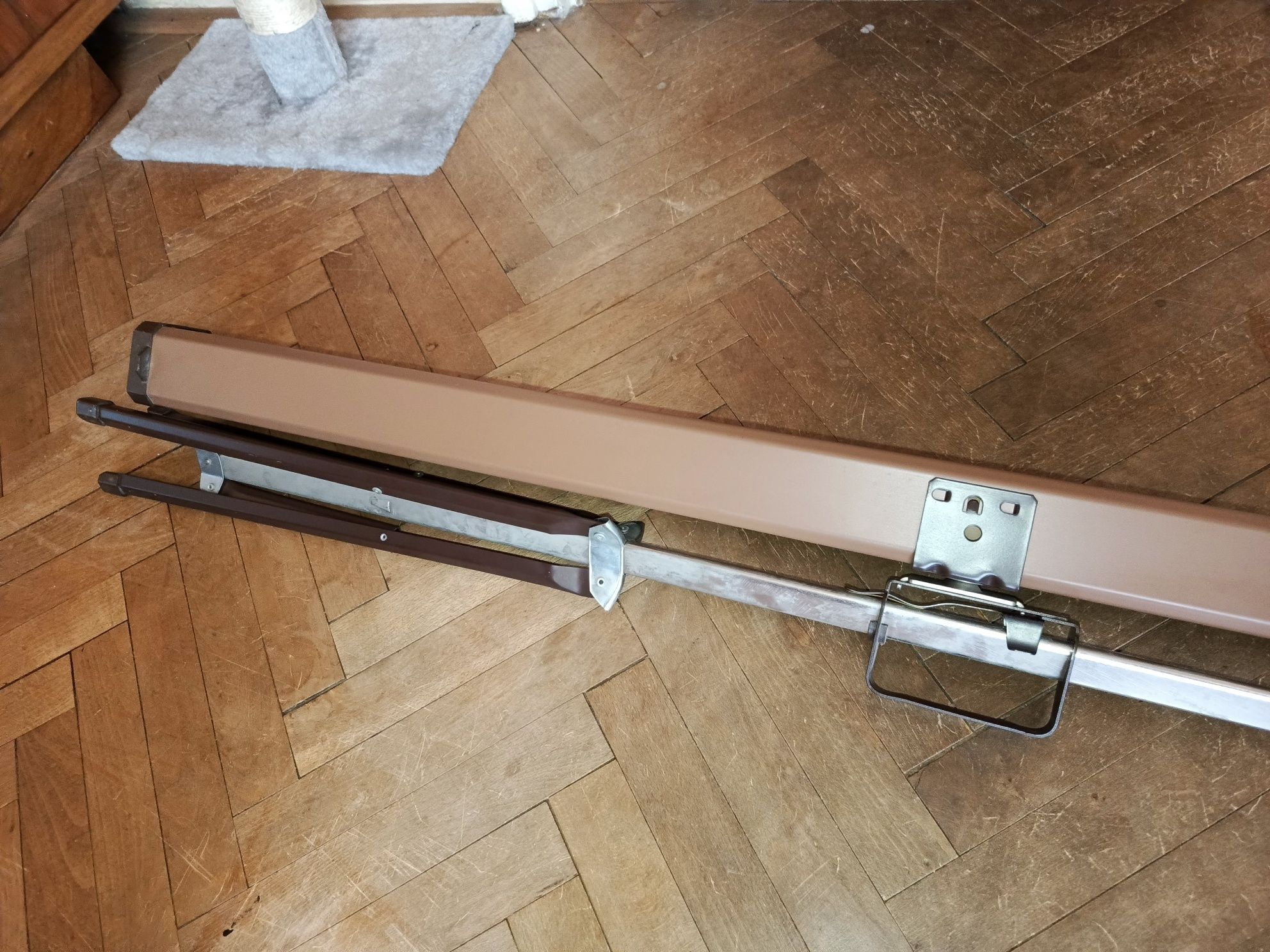 Nowy arctura 125x125 statyw ekran projektor rozkładany projekcyjny prl