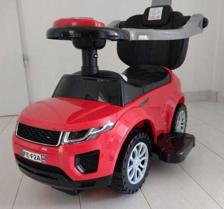 Duży Jeździk Chodzik Pchacz Zabawka Interaktywna dla Dzieci Oparcie