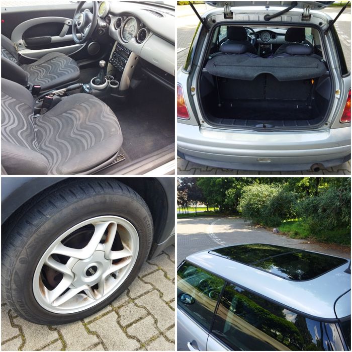 Cooper Mini One 1.6 benzyna rok 2002