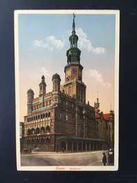 Pocztówka Poznań Posen Rathaus