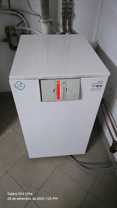 Caldeira a gasóleo Roca Laia GTI + deposito para 1000lt de gasóleo