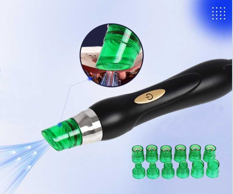 Máquina hidrofacial 9 em 1 para limpeza e hidratação profunda da pele