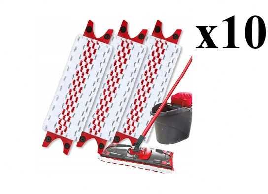 Zamienniki wkładów do mopa Vileda Ultramax 2w1, 10-pak mikrofibra