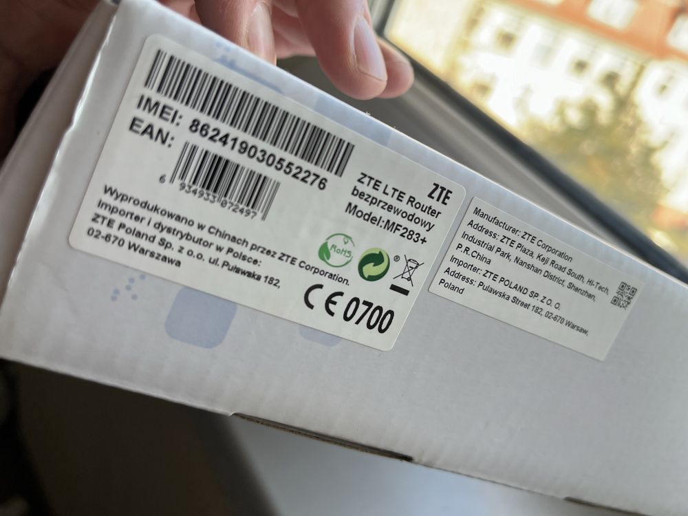 Router ZTE MF283+