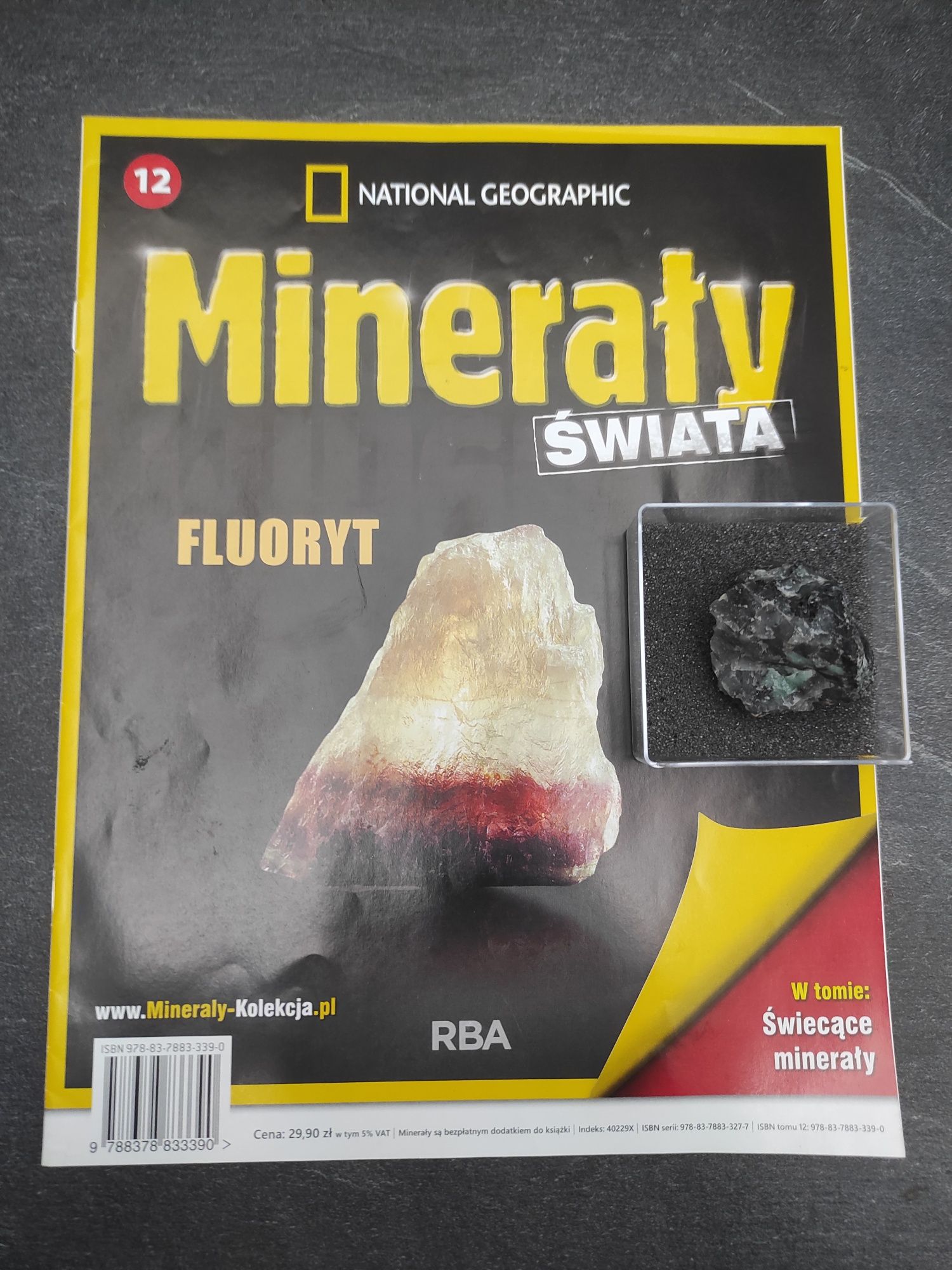 Minerały Świata nr 12 Fluoryt