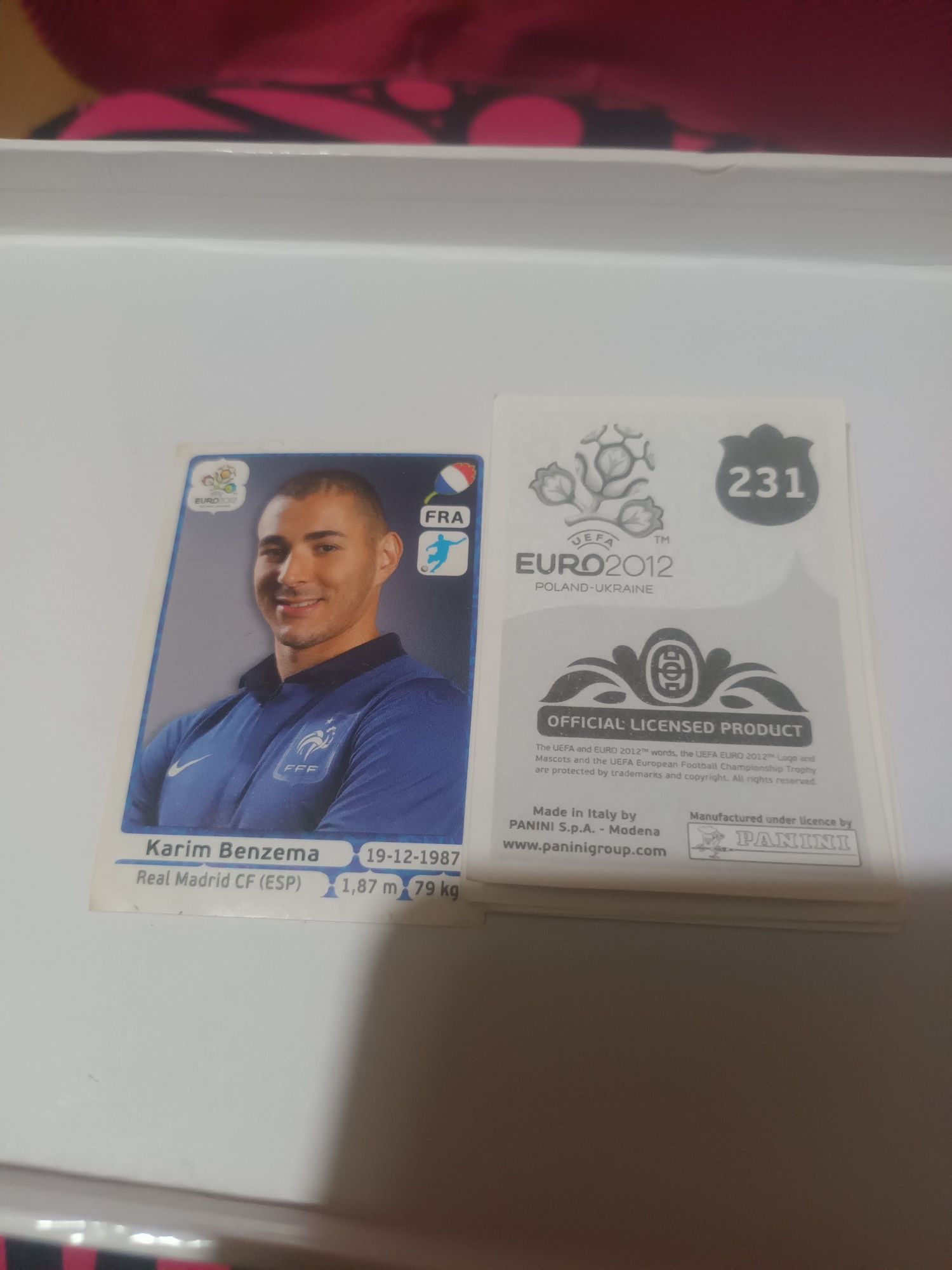 Cromos do euro 2012