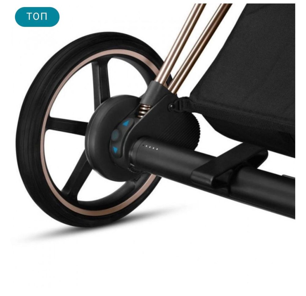 Дитяча Коляска Cybex e-Priam 2 в 1  Sepia