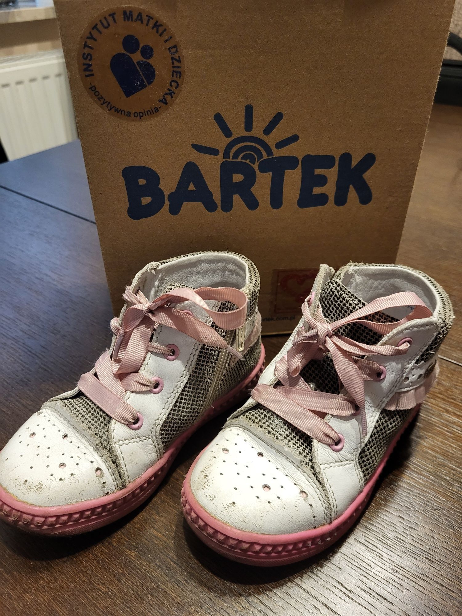 Buty Bartek dziewczęce rozmiar 25