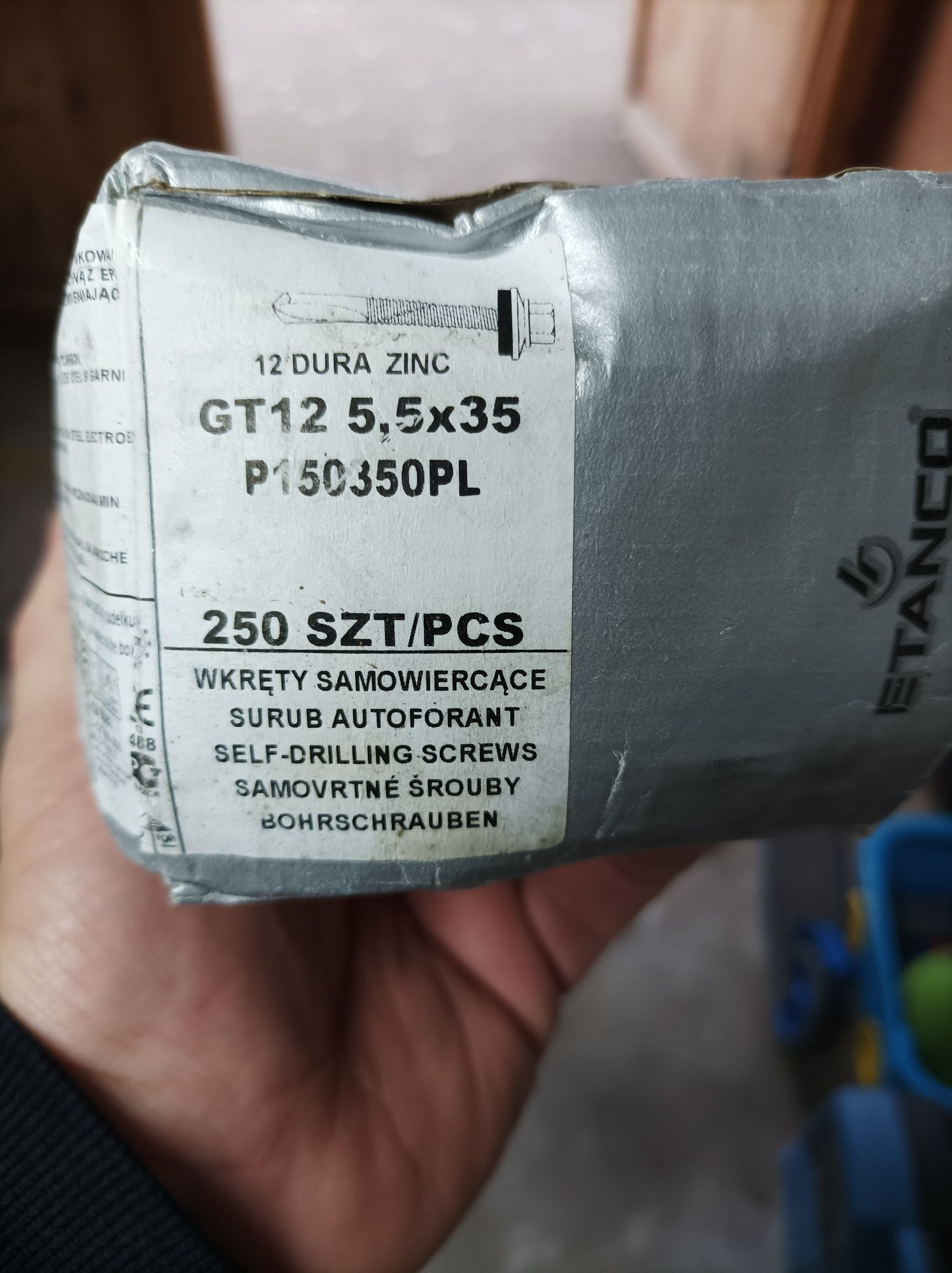 Wkręty samowiercące do metalu ETANCO GT12  5,5x35 mm