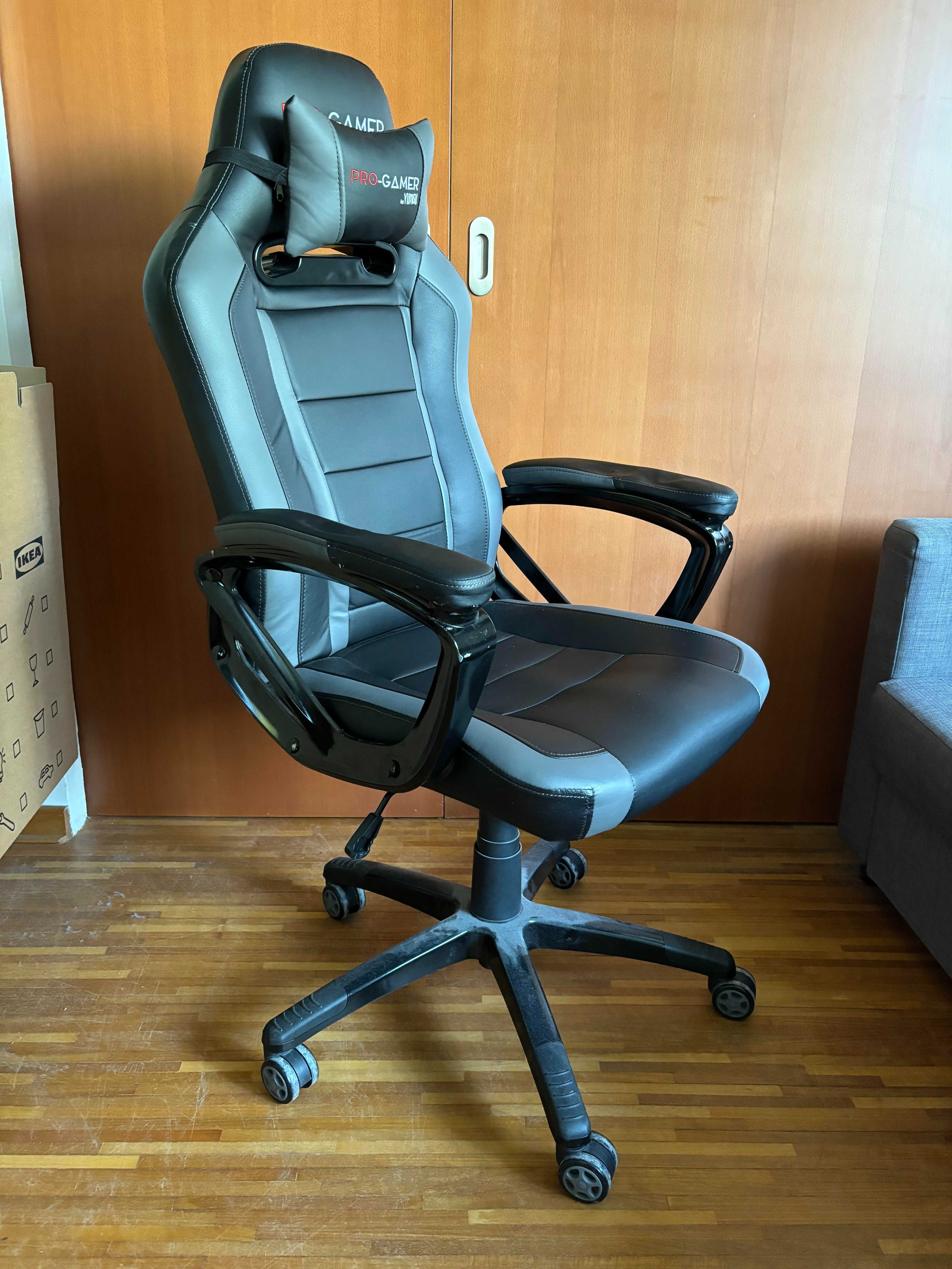 Fotel ATILLA gaming chair Gray