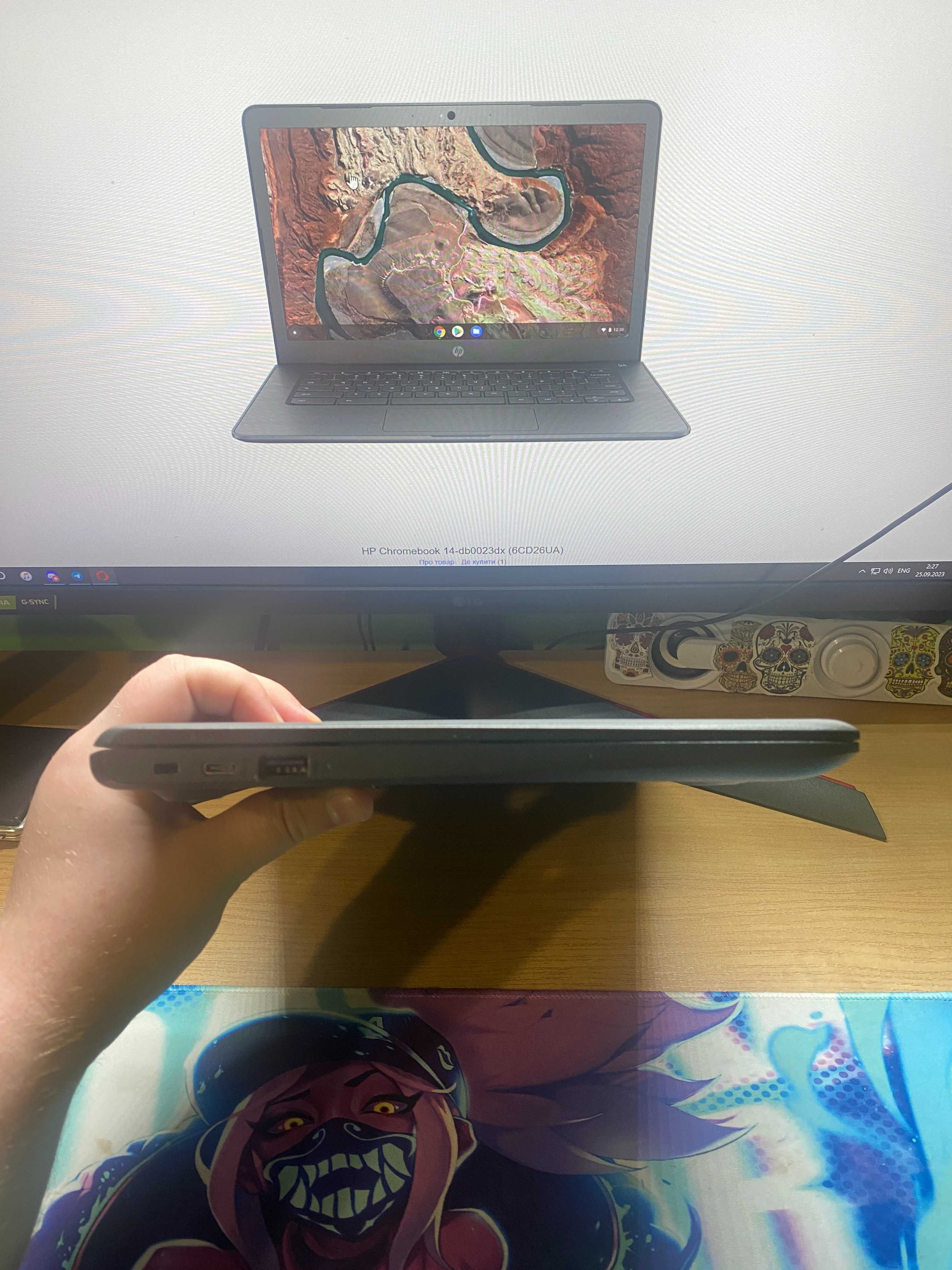 Хромбук HP Chromebook 14-db0023dx (No Box)