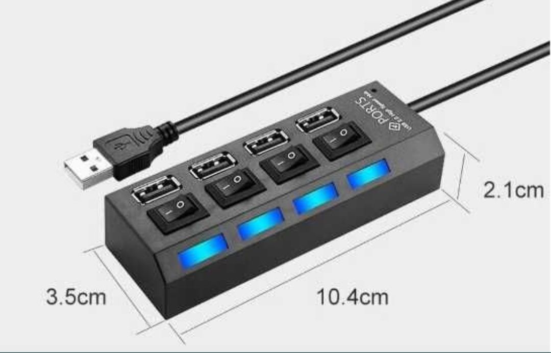 Високошвидкісний USB HUB на 4 порти