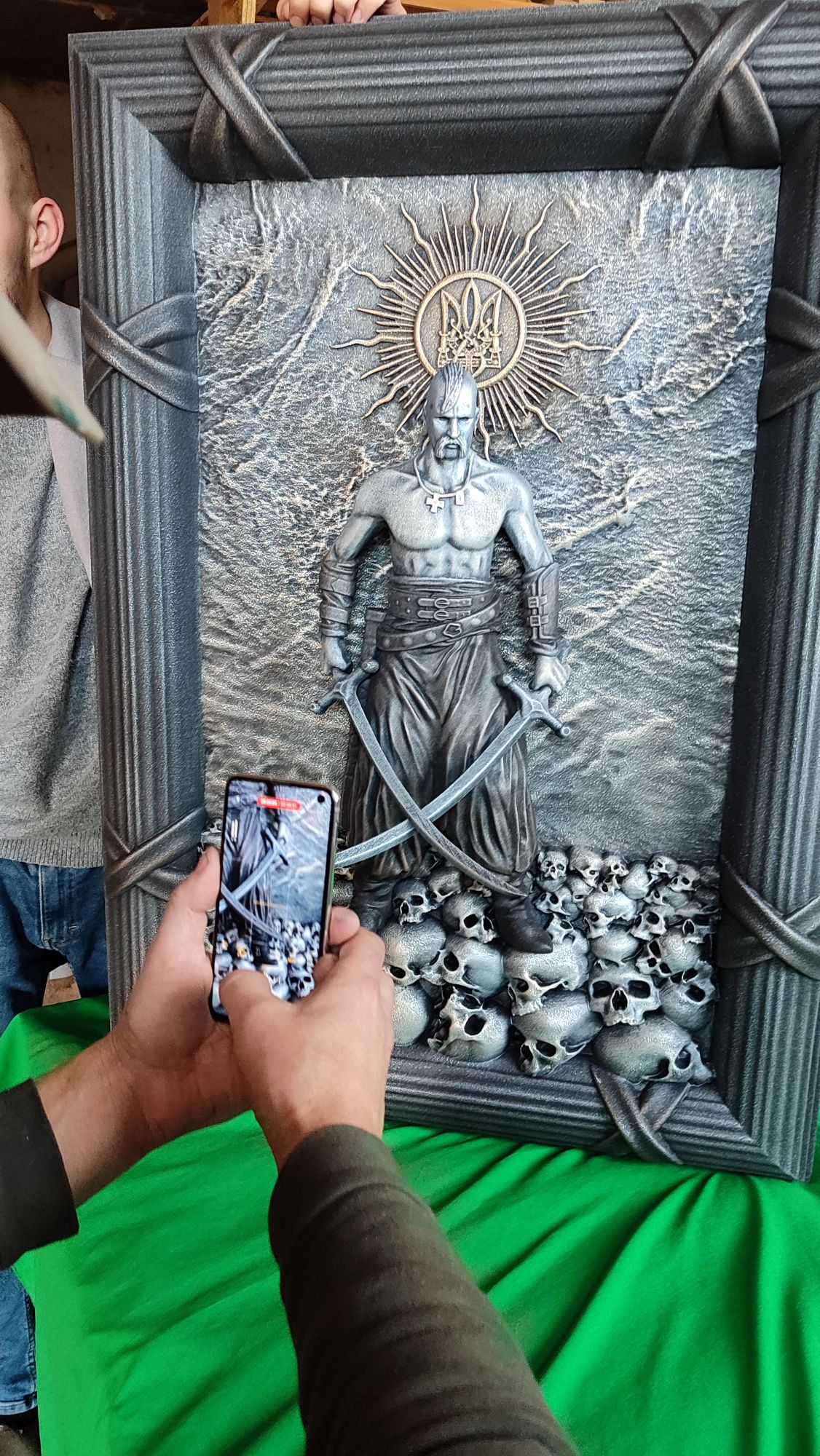 Козак Мамай, авторське преміальне 3D-панно - подарунок патріоту!
