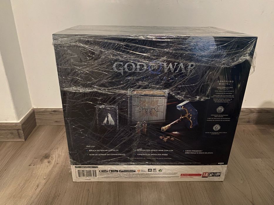 Jogo God of War Ragnarök Edição de colecionador Ps5 selada