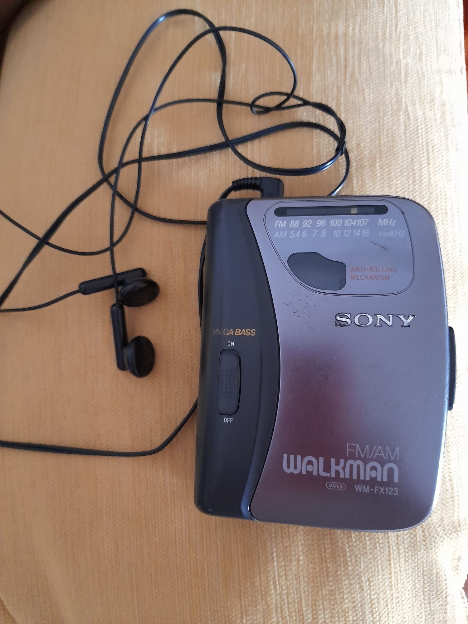 Leitor de cassetes (walkman) SONY