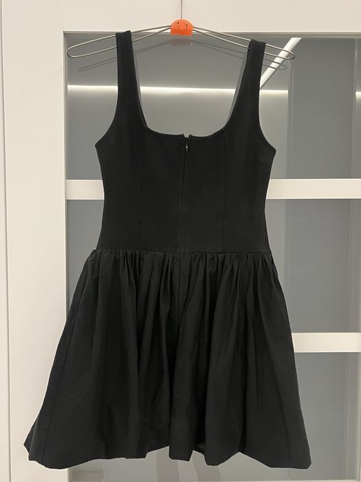 Чорне міні плаття Cher17