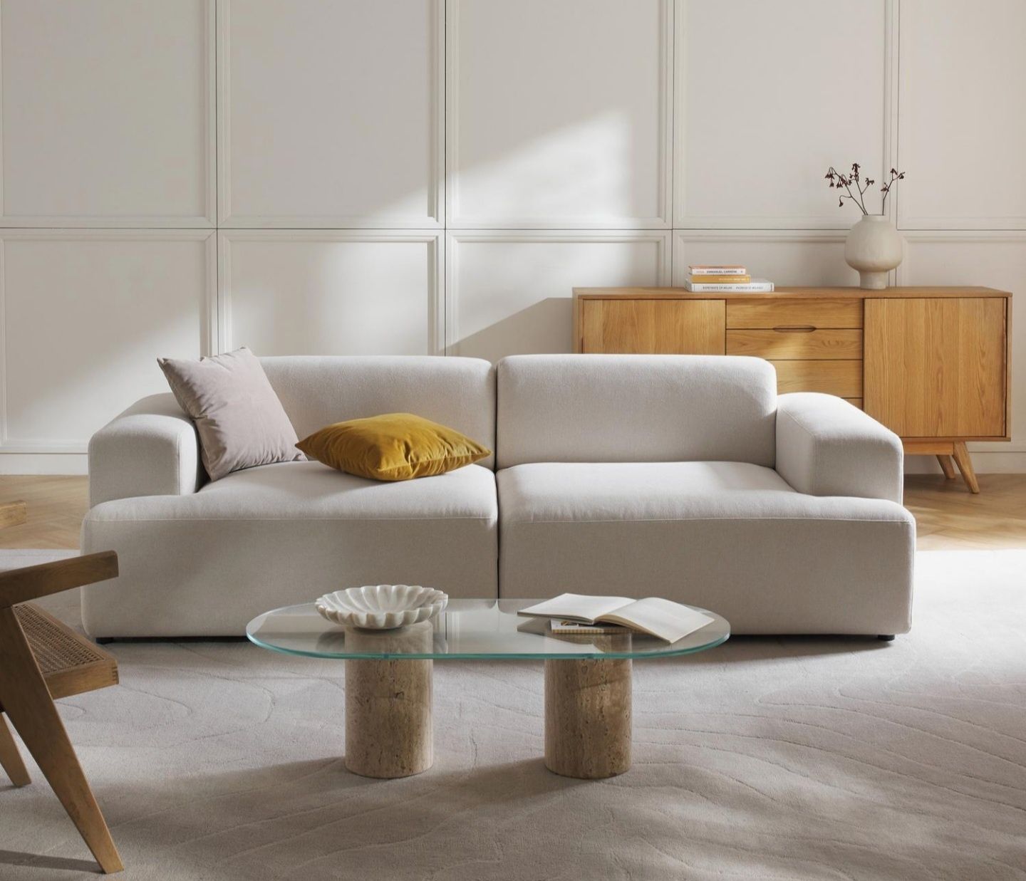 Sofa Melva 3-osobowa Westwing Collection