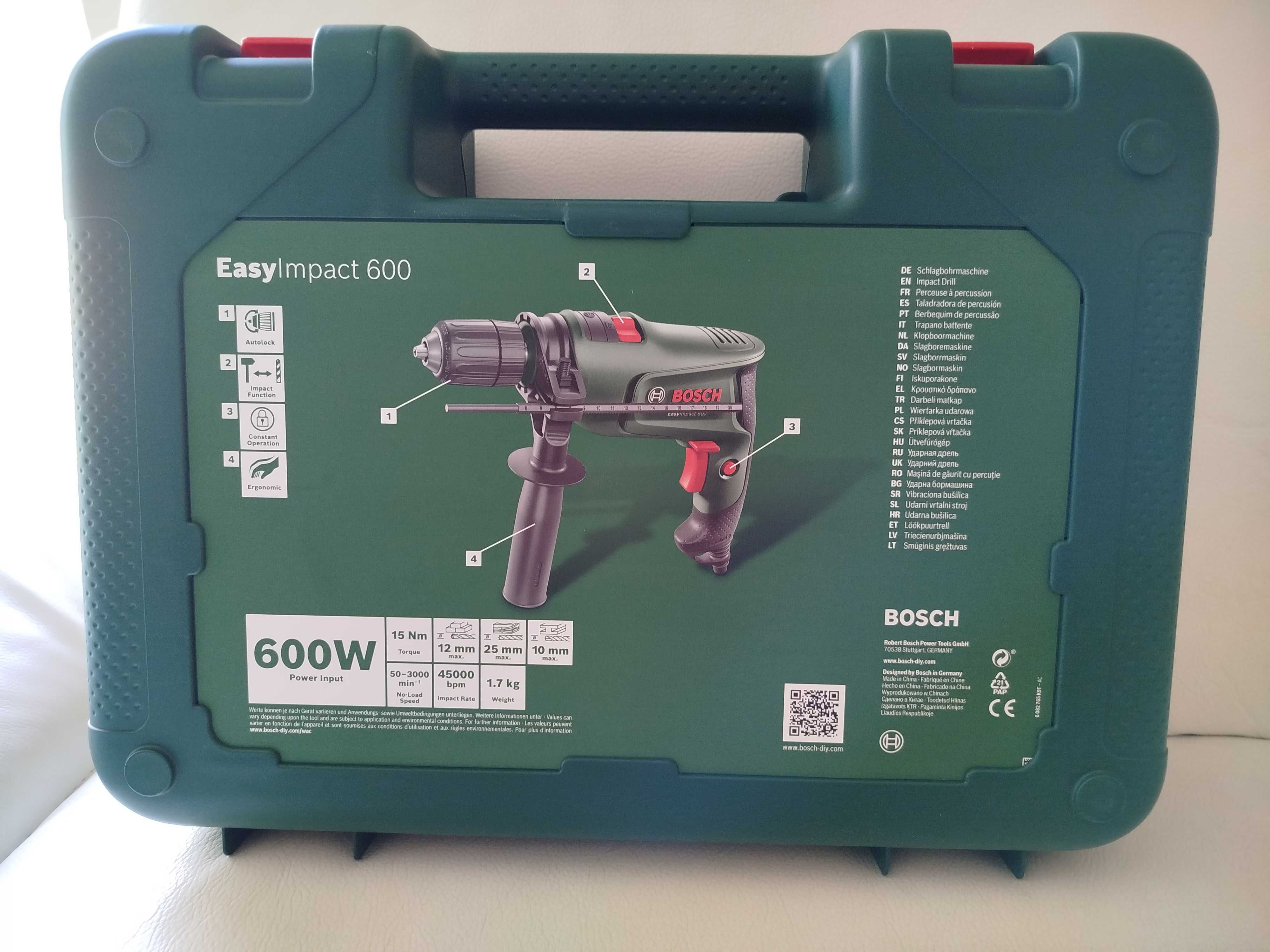Berbequim BOSCH Easyimpact 600 (novo)