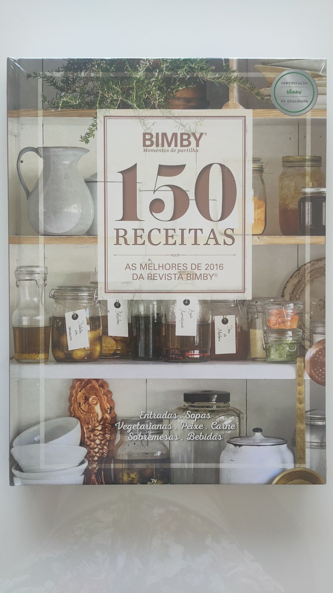 Livro BIMBY NOVO - 150 receitas as melhores de 2016